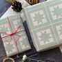 Star Patchwork 'Little Women' Paper Fibre Wrapping Paper, thumbnail 8 of 12