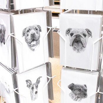 Dog Breed Illustration Unframed A5 Print, 3 of 3