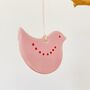 Porcelain Hanging Easter Chick Decoration, thumbnail 6 of 7