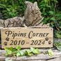Hand Engraved Wooden Pet Memorial Plaque, thumbnail 5 of 11