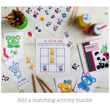 Personalised Panda Stationery Bundle, 4 of 4