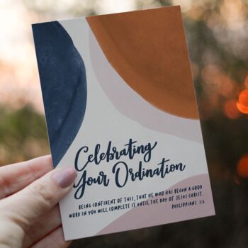 Celebrating Your Ordination Card, 6 of 7