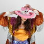 Metallic Baby Pink, Hot Pink Or Blue Space Cowboy Hat, thumbnail 3 of 10