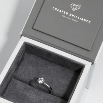 Created Brilliance Charlotte Lab Grown Diamond Ring, 12 of 12