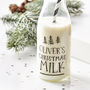 Personalised Christmas Milk Bottle, thumbnail 3 of 3