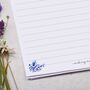 A5 Personalised Letter Writing Paper Oriental Florals, thumbnail 2 of 4