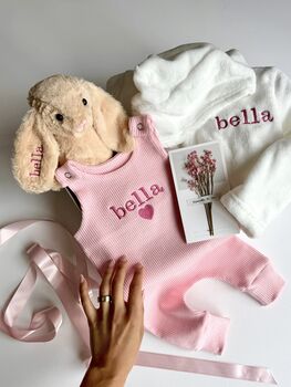 Personalised Toddler And Baby Gift Set Box Celebration, 8 of 12