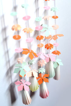 Diy Paper Flower Cloud Craft Kit, 4 of 4