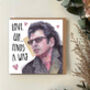Jeff Goldblum Love Card – Funny Jurassic Park Valentine, thumbnail 3 of 4