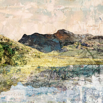 Blea Tarn And The Langdales Lake District Views Poster Print, 3 of 4