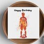 Rugby Boy Personalised Birthday Card, thumbnail 6 of 6