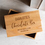 Personalised Chocolate Box Oak, thumbnail 3 of 3