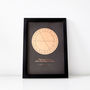 Gold Foil Astrology Star Map | Golden Anniversary, thumbnail 6 of 12