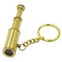 Brass And Chrome Mini Telescope Keyring, thumbnail 1 of 12
