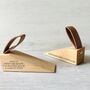 Nordic Style Solid Wood Personalised Door Stop, thumbnail 1 of 1