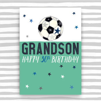 Grandson 30th Birthday Card, 2 of 3