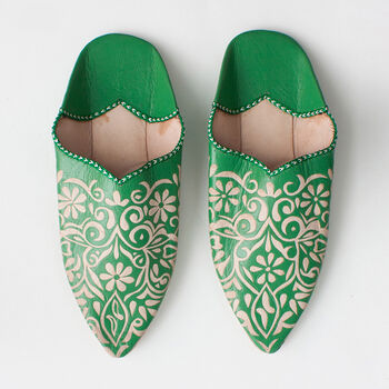 Moroccan Decorative Babouche Slippers, 7 of 9
