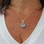 Aquamarine Silver Bracelet, Pendant And Earrings Set, thumbnail 2 of 7