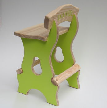 Child's Wooden Stool, 4 of 6