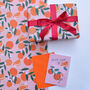 Sevilla Oranges Wrapping Paper, thumbnail 4 of 7