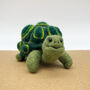Needle Felting Kit Tortoise, thumbnail 2 of 10