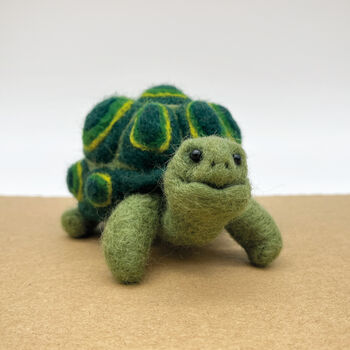 Needle Felting Kit Tortoise, 2 of 10