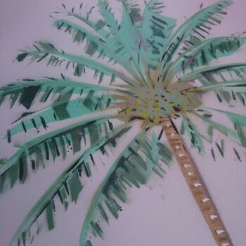 'Coconut Palm' Original Stencil Edition, 10 of 10