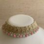 Green And Pink Pearl Lightweight Gold Plated Indian Set, thumbnail 5 of 9