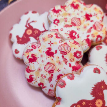 Lunar New Year Biscuits Gift Box, Year Of The Horse, 3 of 12