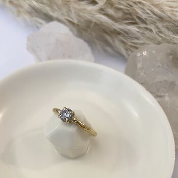 'Giselle' Salt And Pepper Diamond Engagement Ring, 6 of 11
