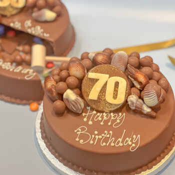 70th Birthday Smash Cake, 3 of 7