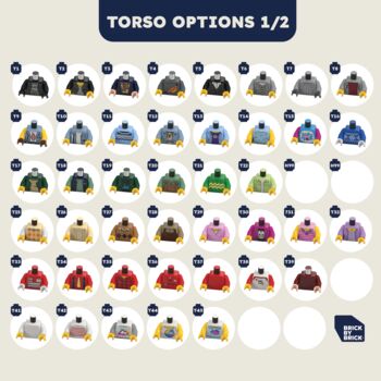 Valentine's Day Personalised Lego® Brick Minifig Gift: Romantic Keepsake For Boyfriend Or Partner, 7 of 11