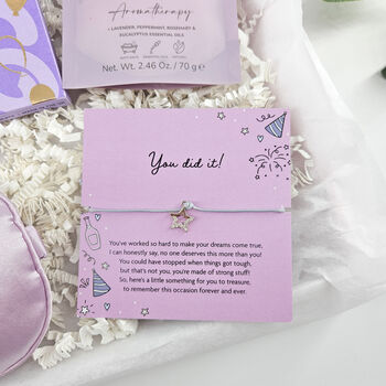 Congratulations, You Did It! Pamper Gift Box, 2 of 8