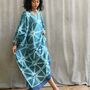 Gorgeously Soft Handwoven Cotton Kaftan Dress, thumbnail 5 of 8