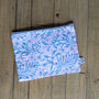 Quilted Block Print Pouches, Fair Trade Zipper Purses Ethically Handmade In India, thumbnail 3 of 10