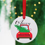 Personalised Family Christmas Truck Bauble, thumbnail 1 of 7