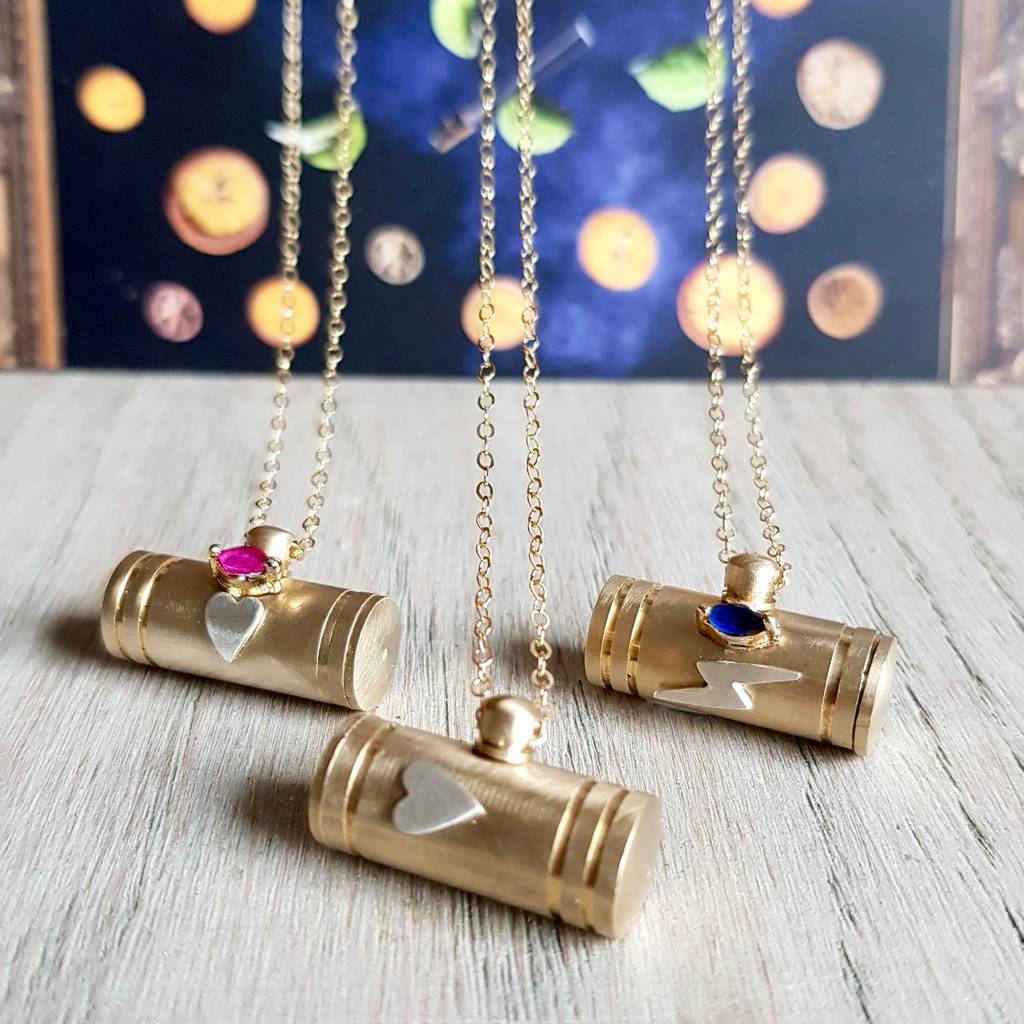 Secret Capsule Keepsake Pendant By Katie Weiner Jewellery