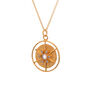 Moonstone Compass Necklace, thumbnail 2 of 7