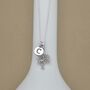 Personalised Sterling Silver Cz Tree Of Life Necklace, thumbnail 1 of 5
