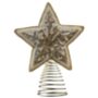 Velvet Embellished Star Christmas Tree Topper, thumbnail 2 of 3