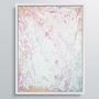 'Blush Fizz' Framed Giclée Abstract Canvas Print Art, thumbnail 2 of 6