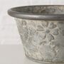 Zinc Bird Bath Planter With Birds, thumbnail 3 of 5