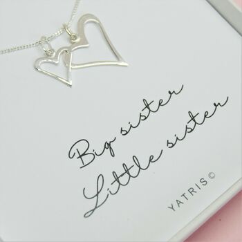 Big Sister Little Sister Necklace, 2 of 3