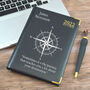Personalised Day A5 Page Compass Design 2022 Diary, thumbnail 3 of 7