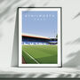 Luton Town Kenilworth Road Kenilworth Stand Poster, thumbnail 2 of 7