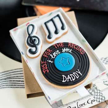 Just For The Record Biscuit Gift, 3 of 6