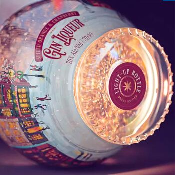 Christmas Snow Globe Spiced Orange And Cranberry Gin, 5 of 7