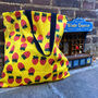 Patterned Cotton Drill Tote Bag, thumbnail 5 of 12