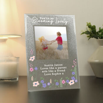 Personalised Blooming Photo Frame For Granny, 2 of 3