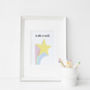 'Make A Wish' Star Print, thumbnail 1 of 2